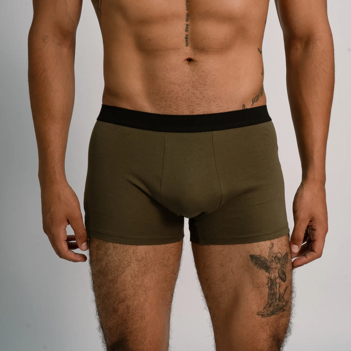 mens eco friendly bower color green