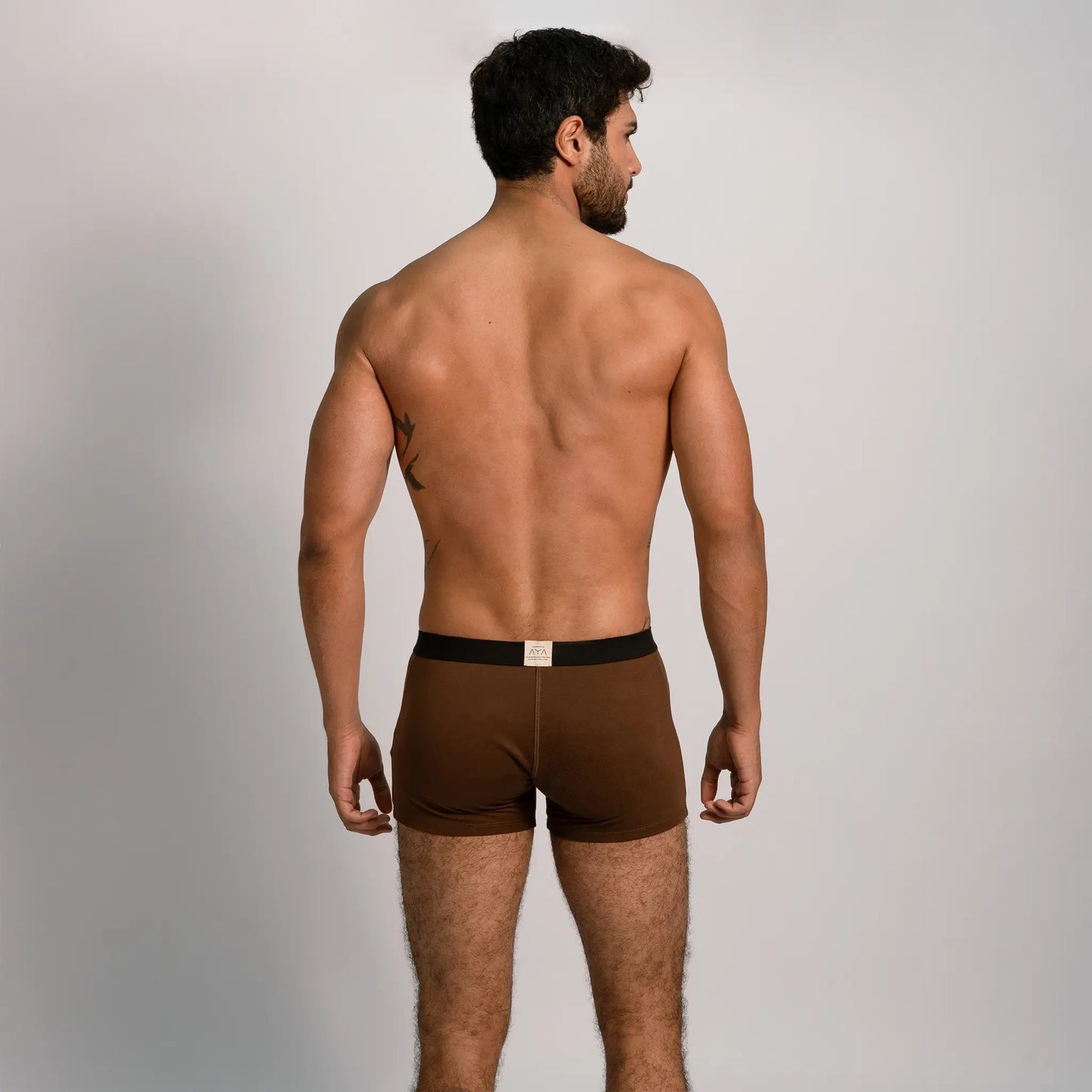 mens organic cotton bower wfly color brown