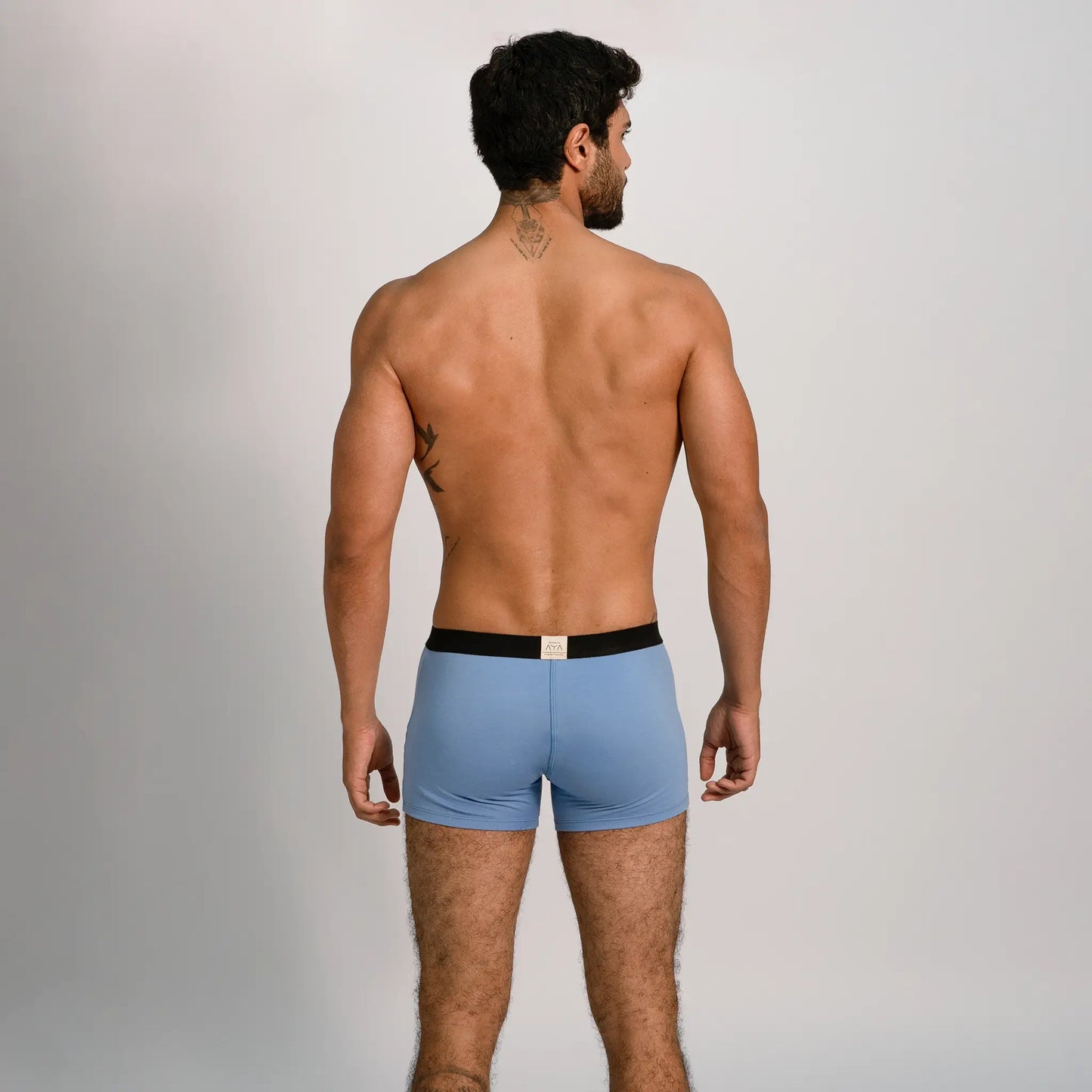 mens organic cotton fabric bower wfly color sky blue