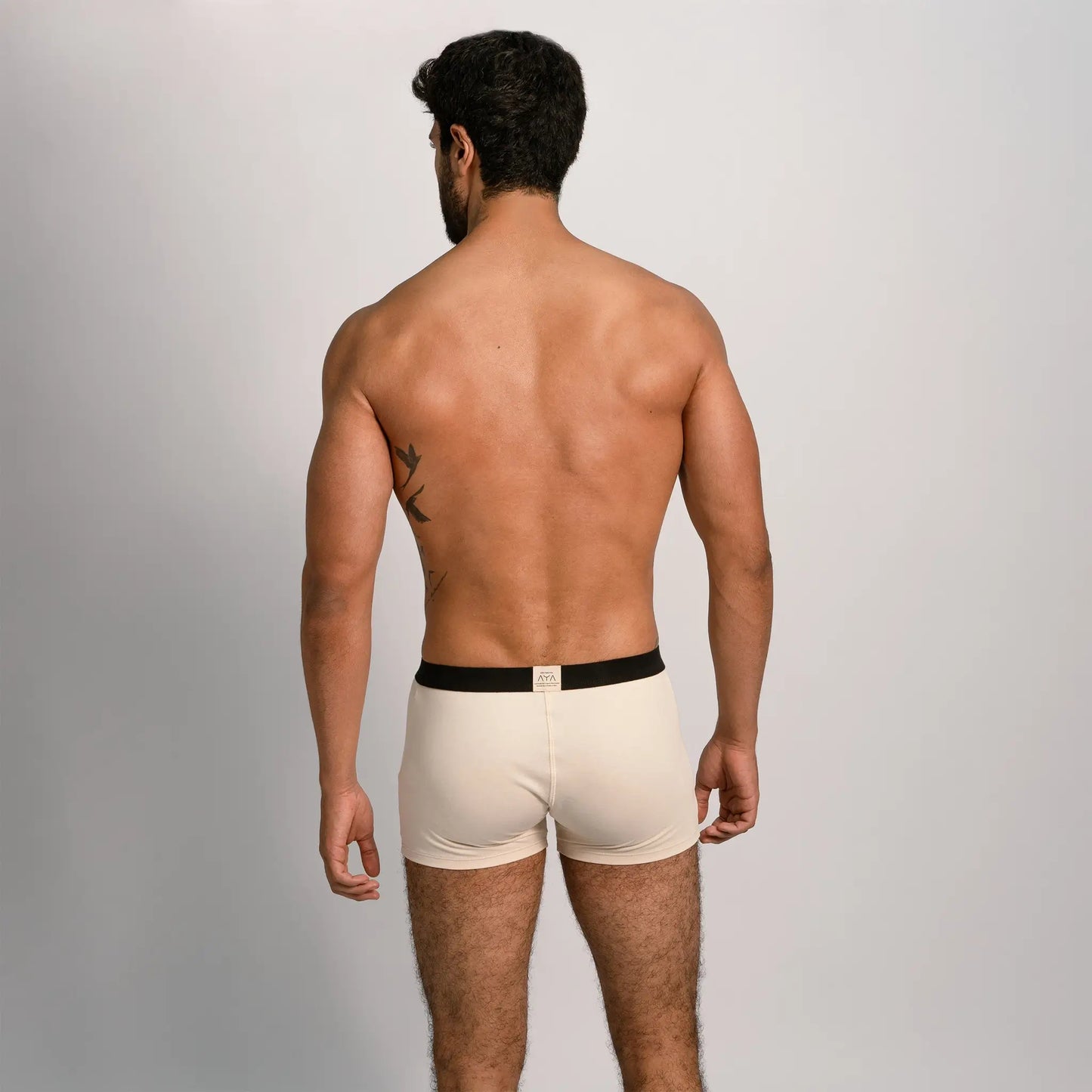 mens smooth pima cotton bower color undyed