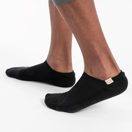 unisex slipper socks chemical free color black