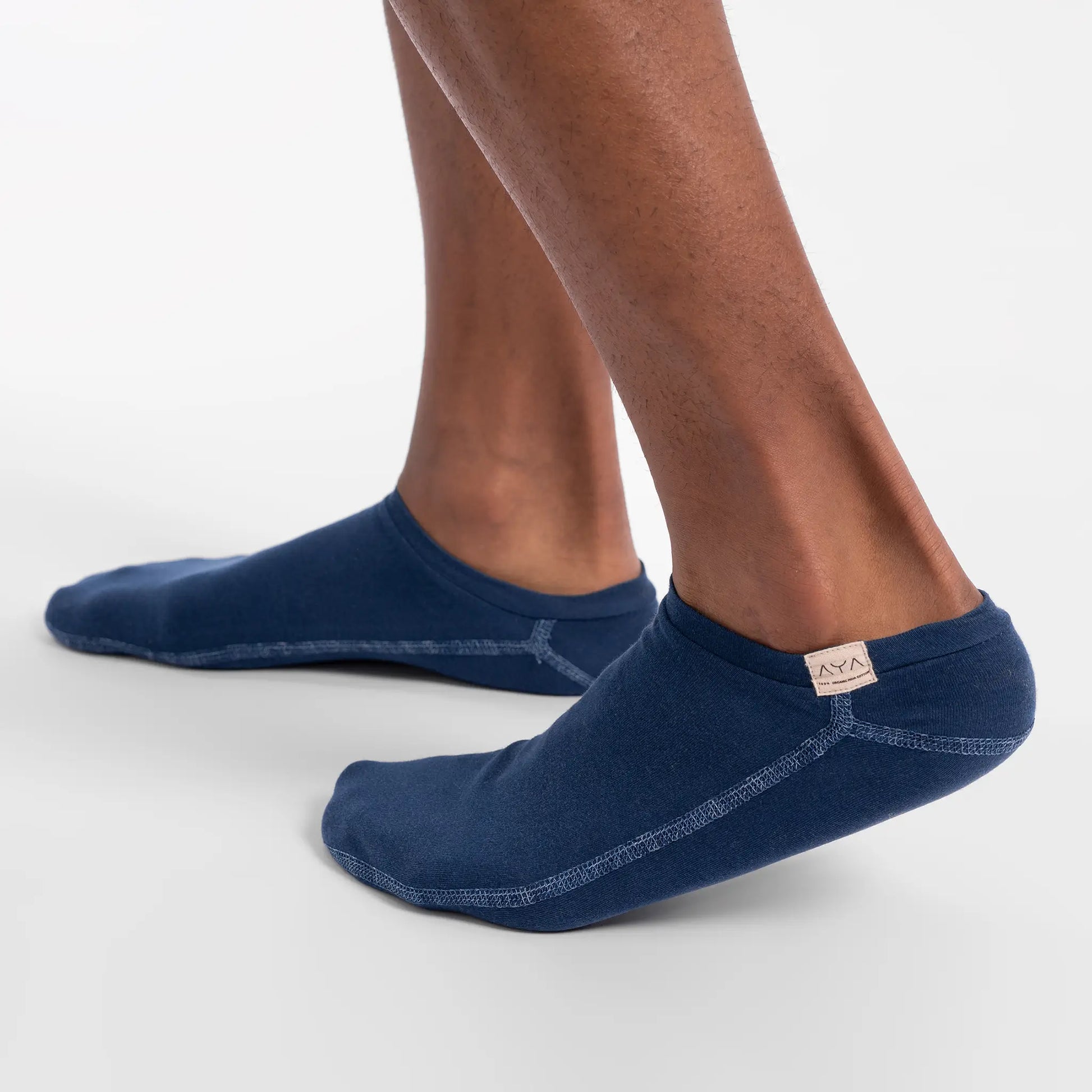unisex slipper socks hypoallergenic color natural blue