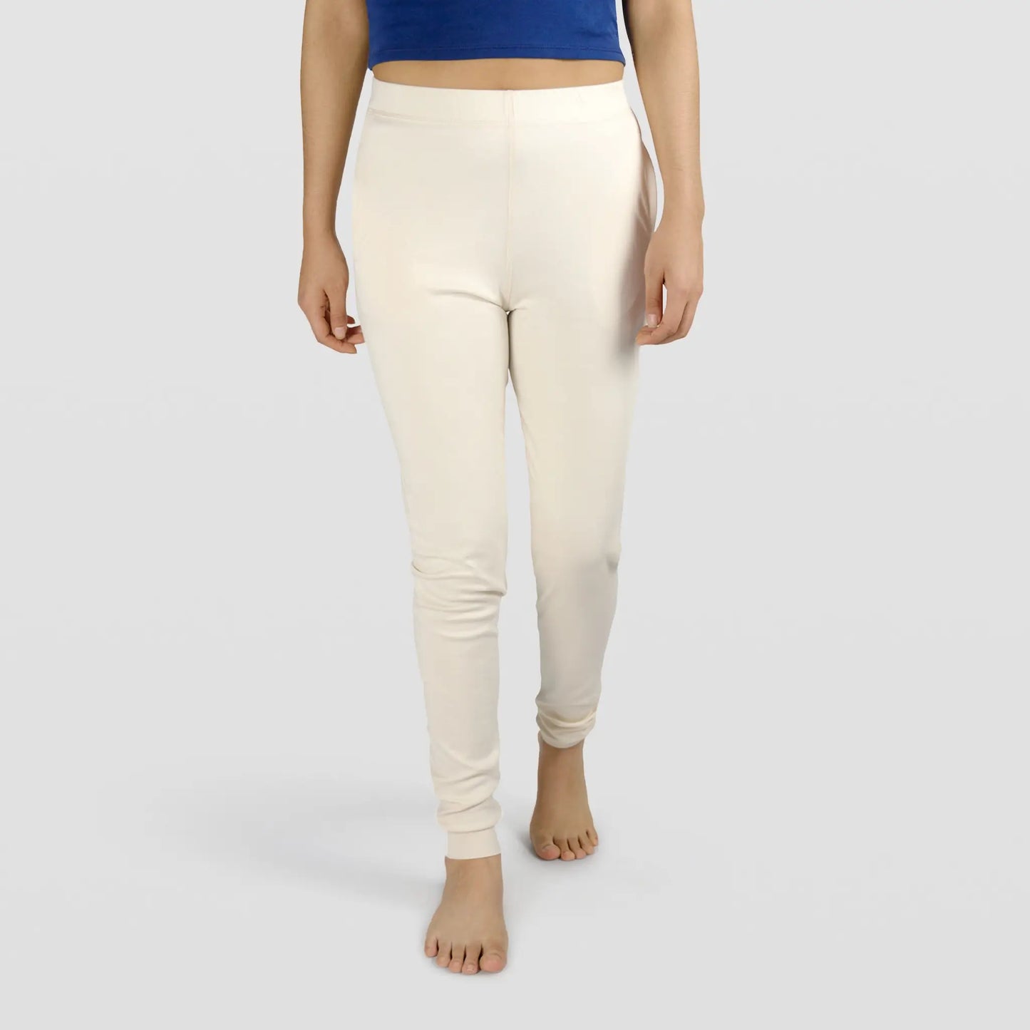 womens sustainable joggers color undyed