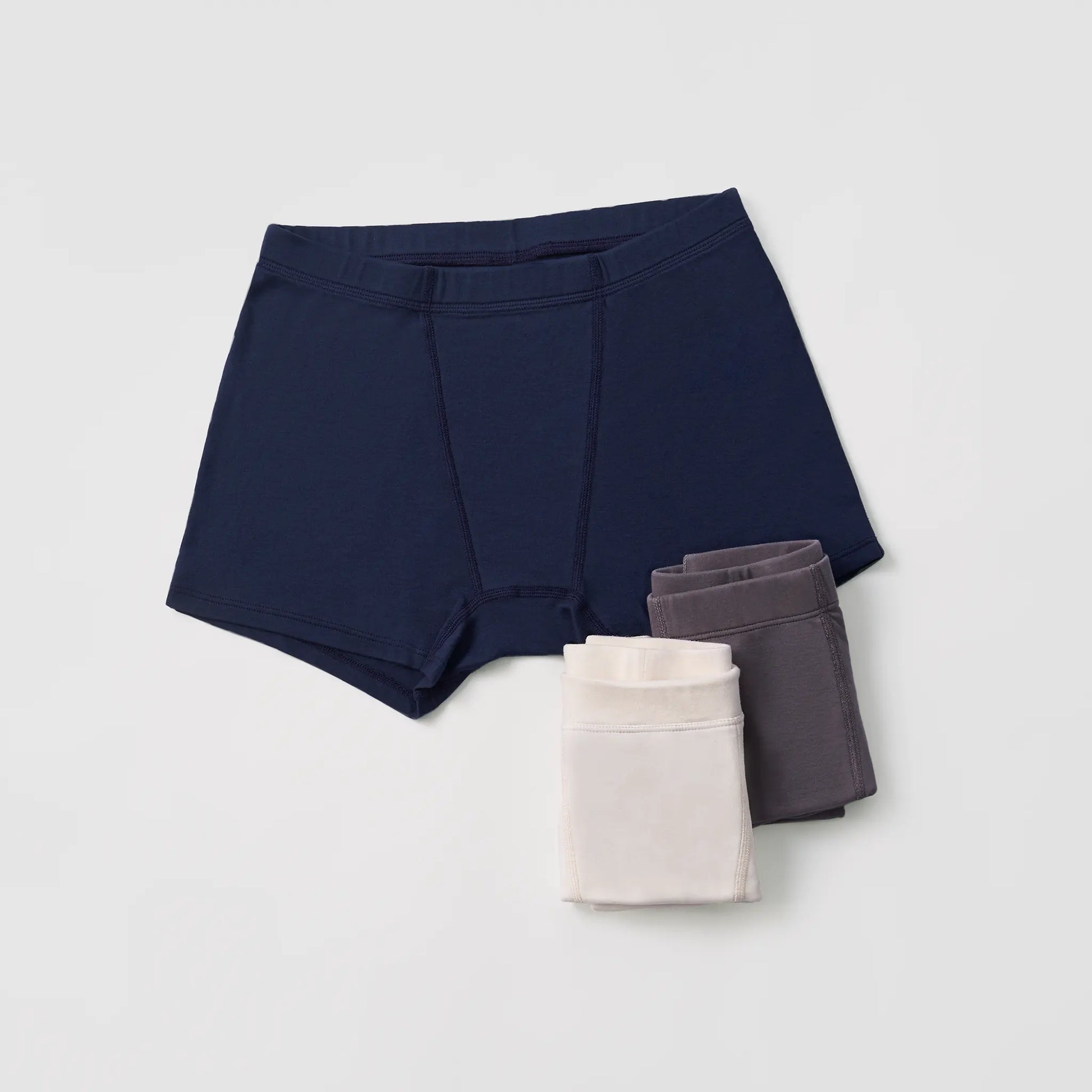 3 Pack: Men's Organic Pima Cotton Boxer Briefs