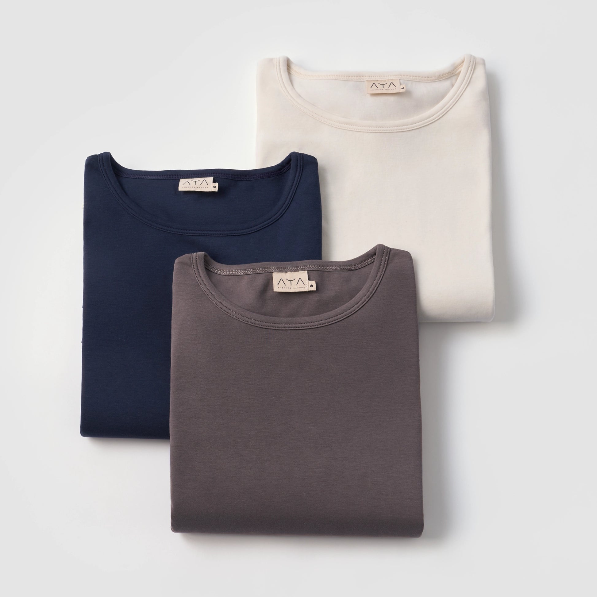 3 Pack - Women's Organic Pima Cotton T-Shirts cover