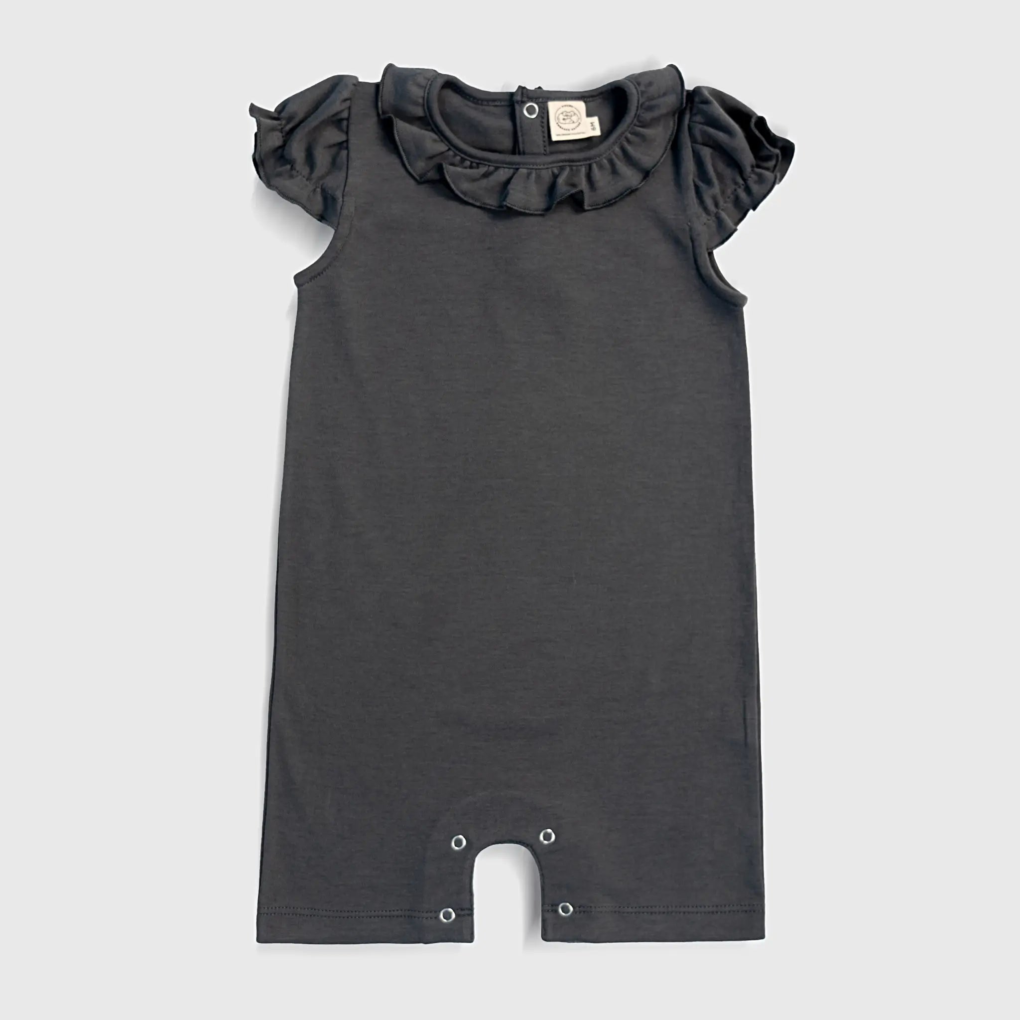 baby girl ecological romper color gray