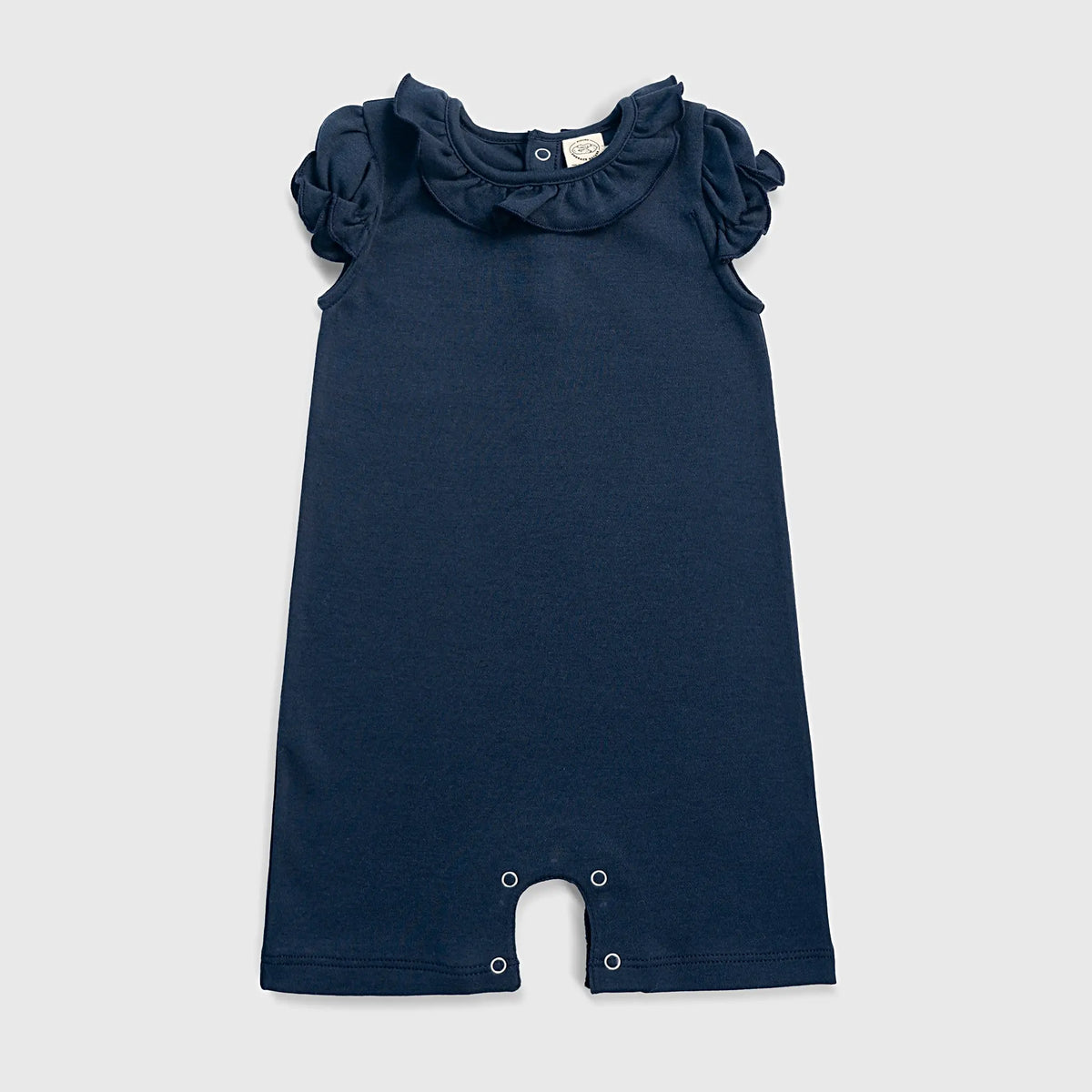 baby girl hypoallergenic romper color navy blue