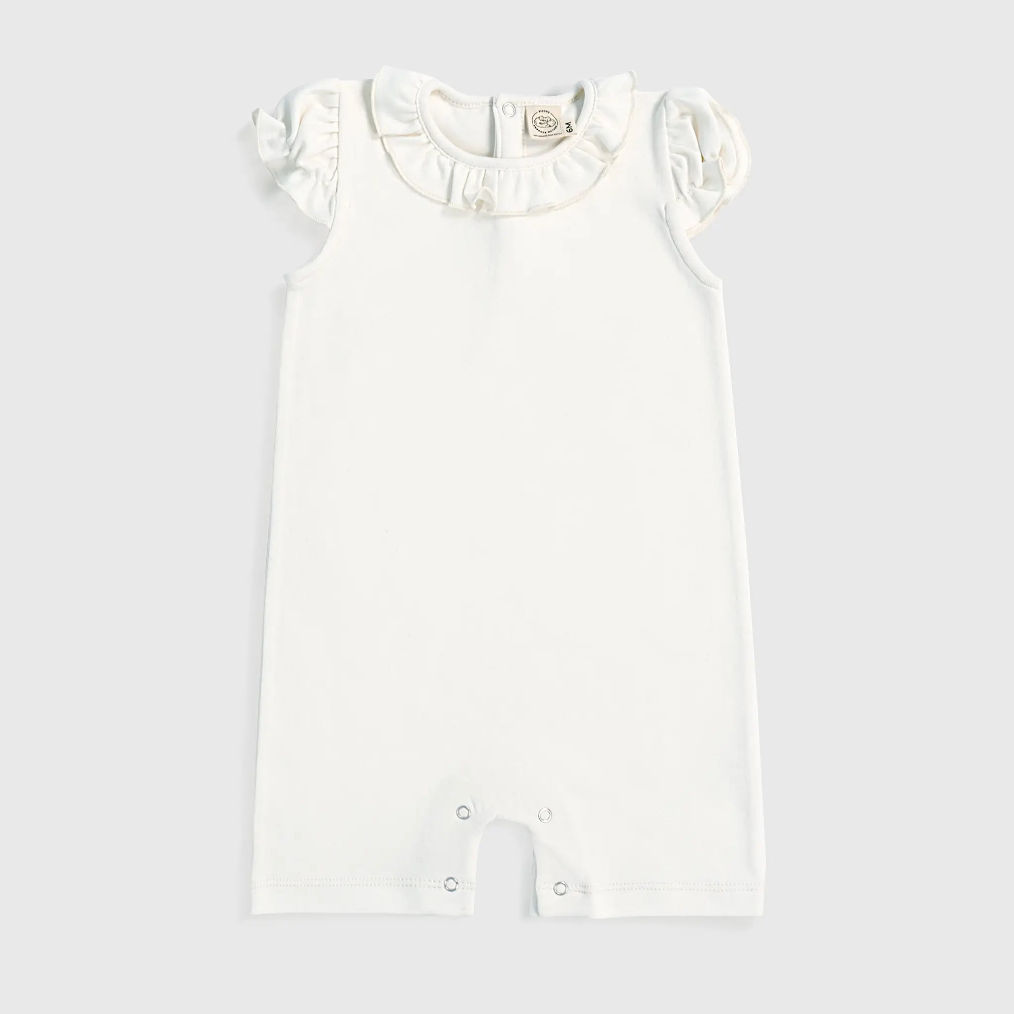 baby girl non toxic romper color Undyed