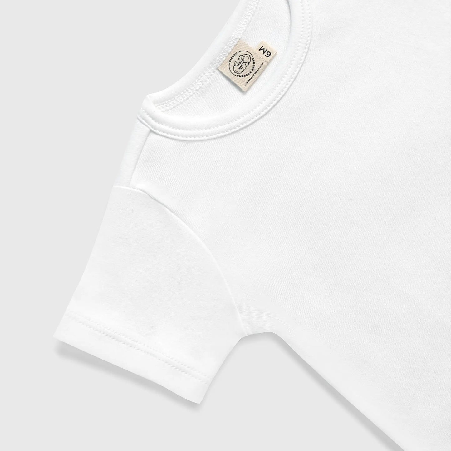 Baby's Organic Pima Cotton Tee color White