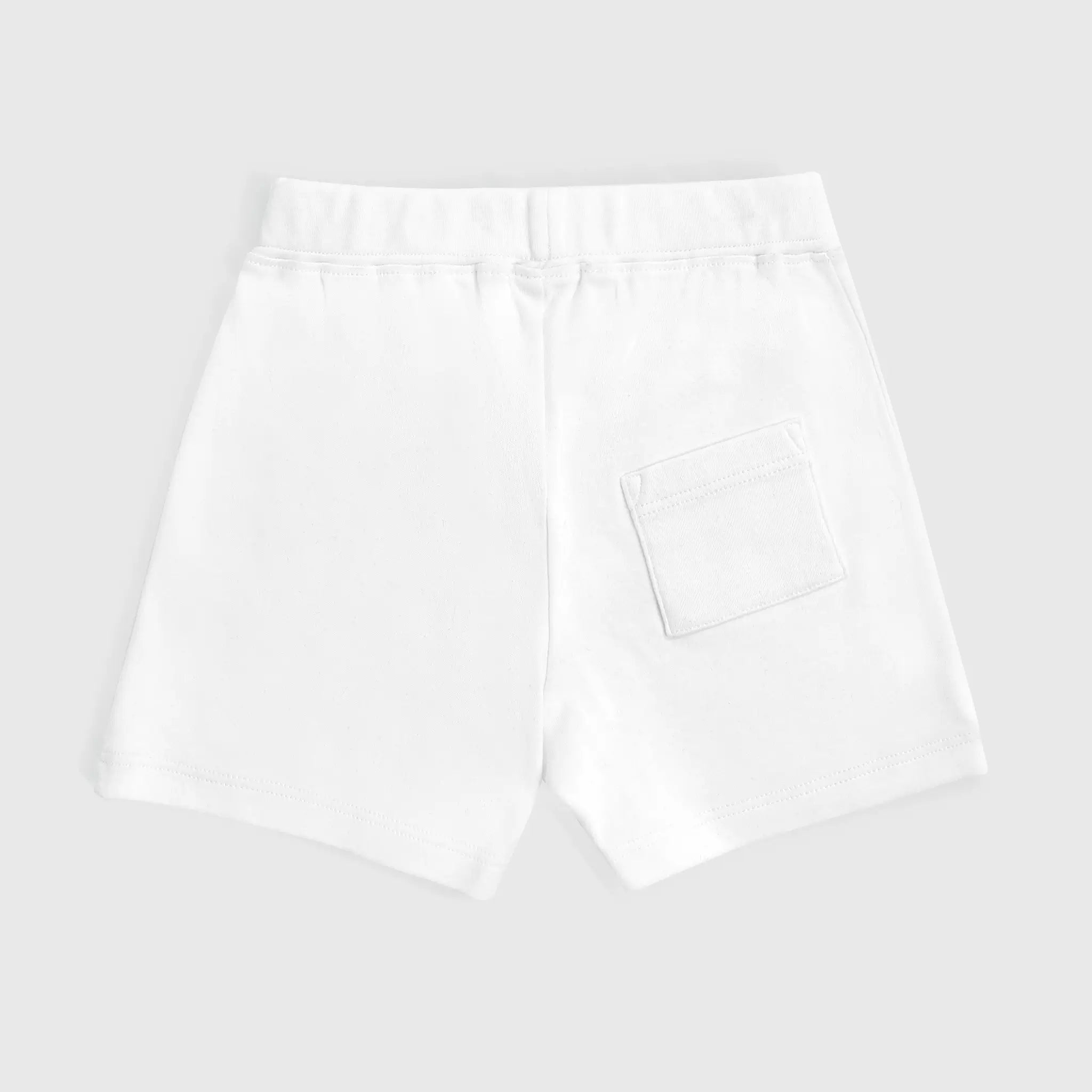 babys chemical free shorts color white