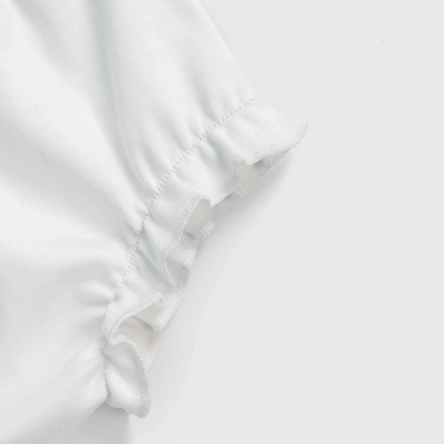 Baby's Organic Pima Cotton Diaper Cover color White