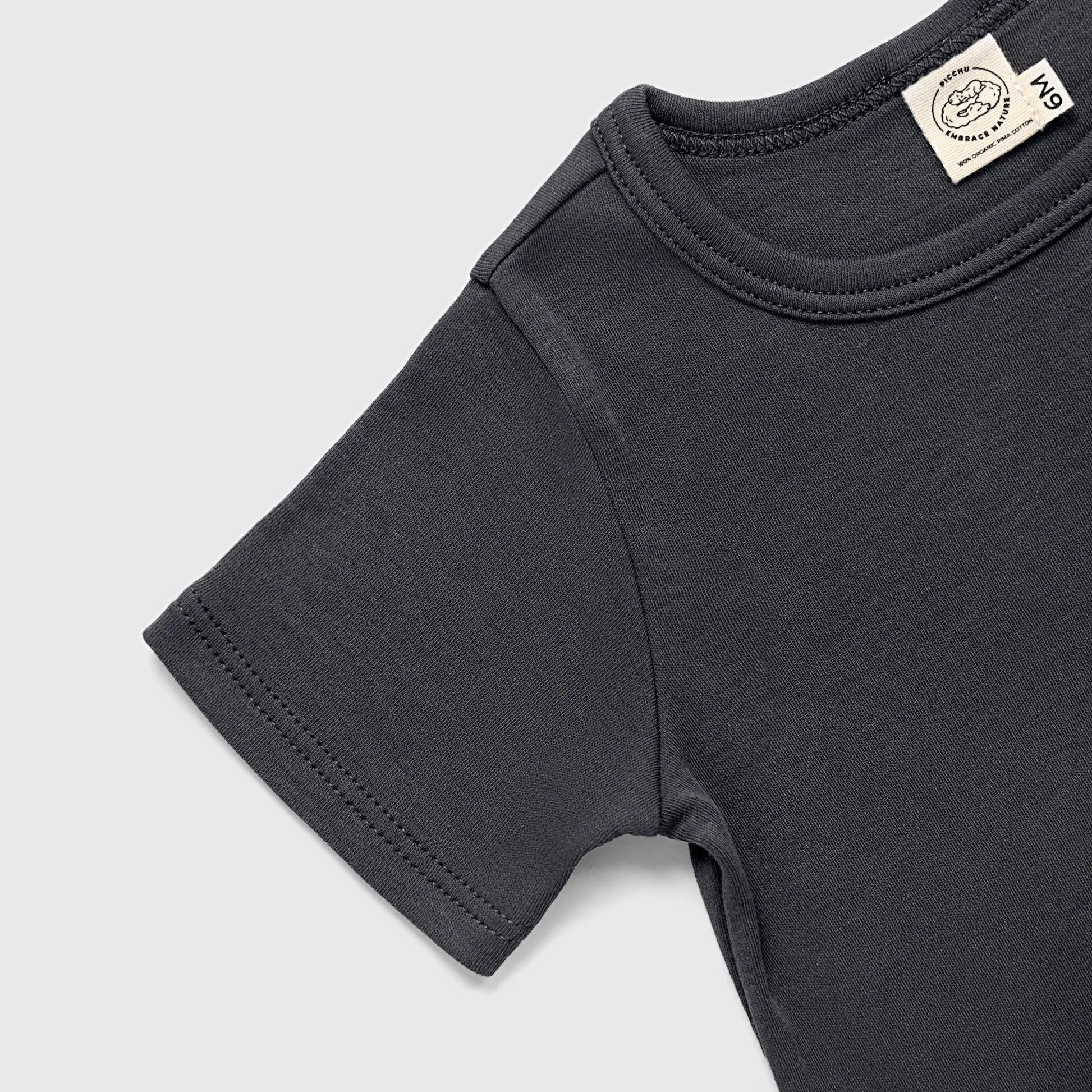 Baby's Organic Pima Cotton Tee color Gray