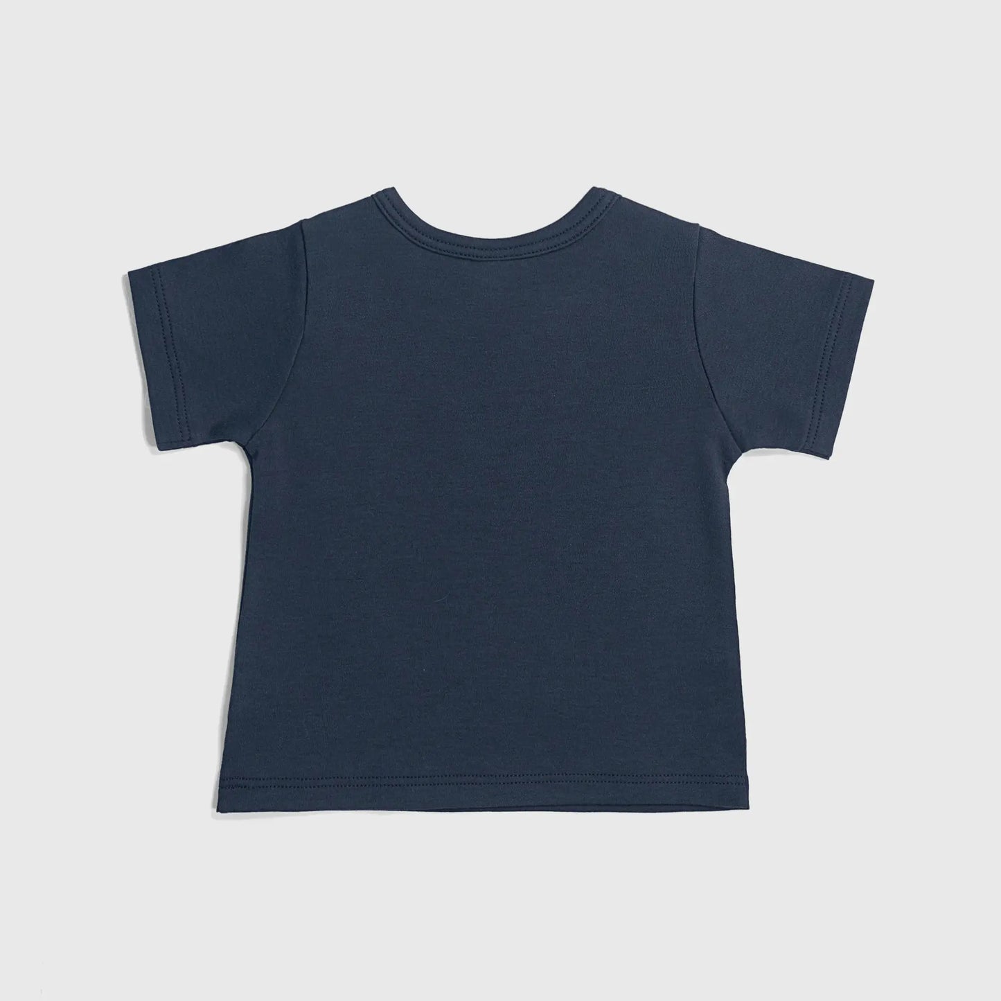 Baby's Organic Pima Cotton Tee color Navy Blue