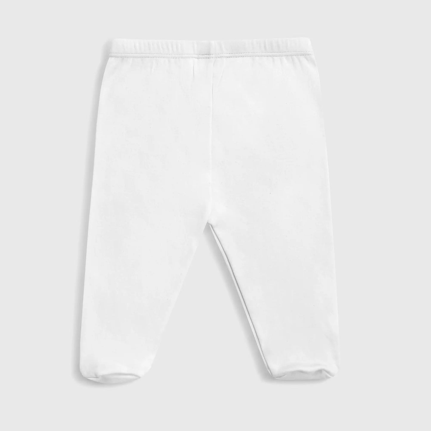 Baby's Organic Pima Cotton Pants color white