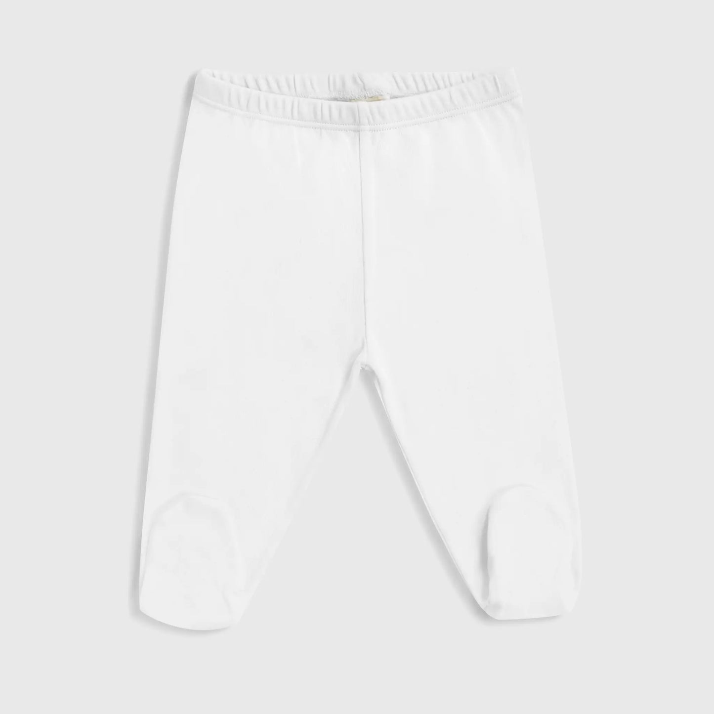 Baby's Organic Pima Cotton Pants color White