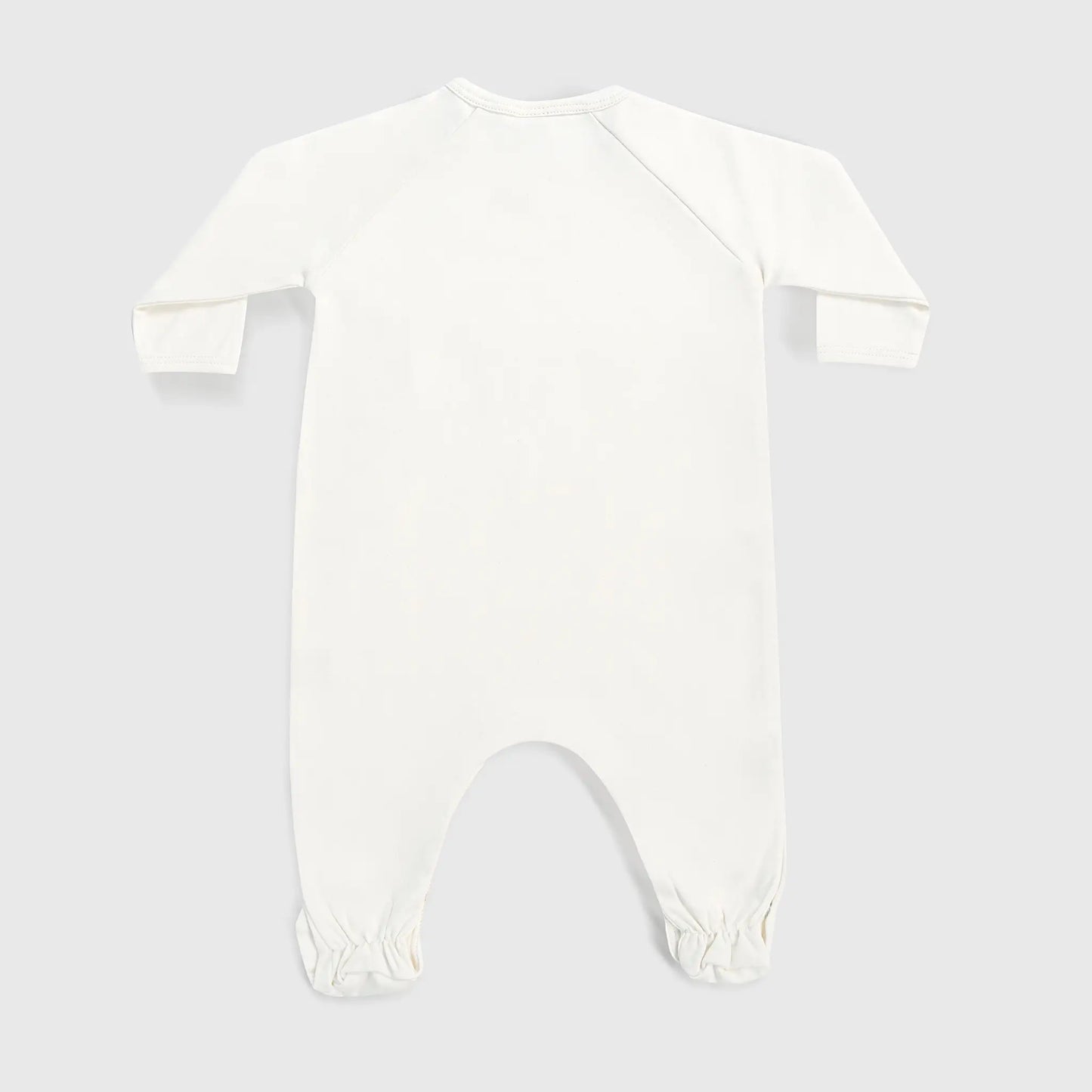 Baby's Organic Pima Cotton Footie Pajamas color Undyed