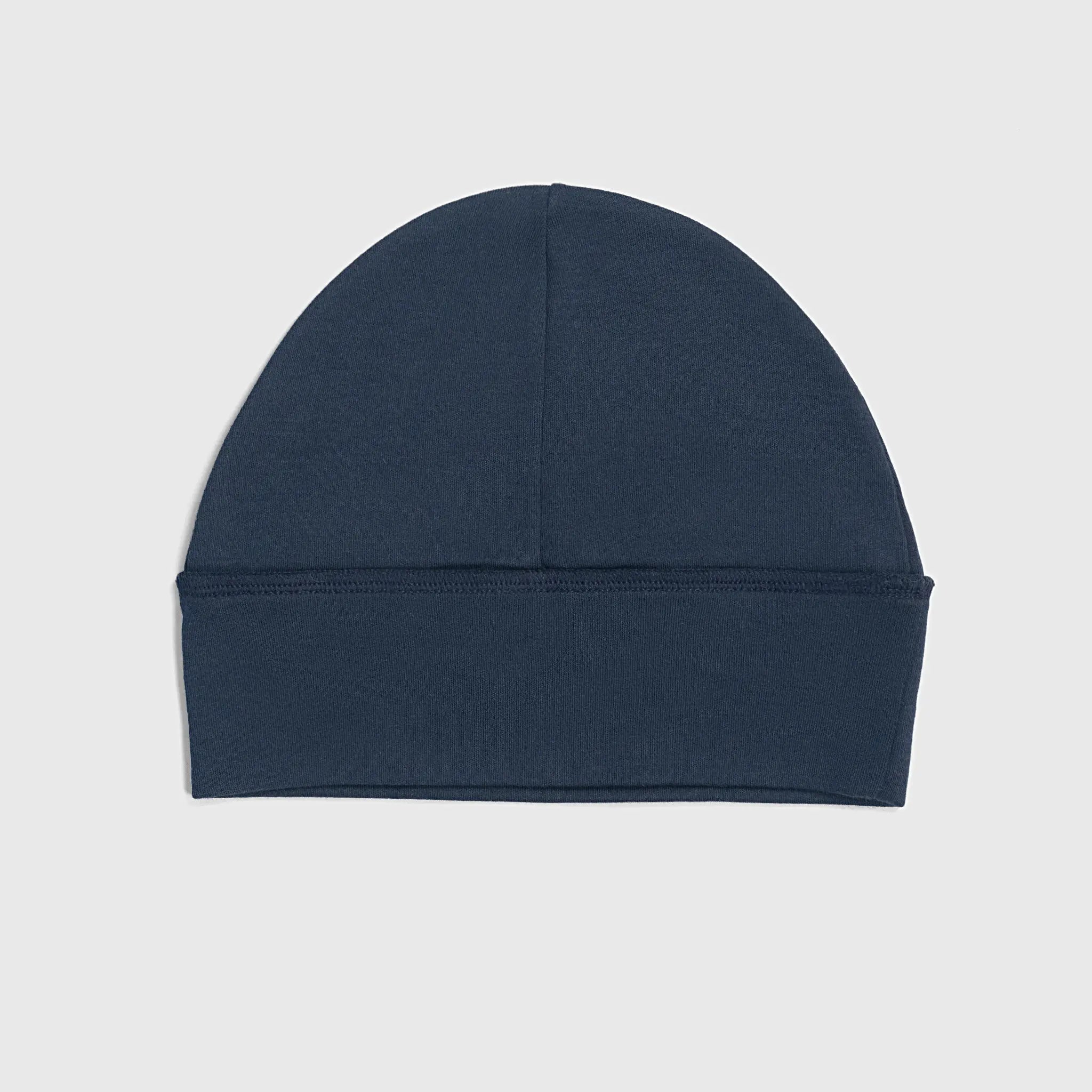 babys versatile design cap color navy blue