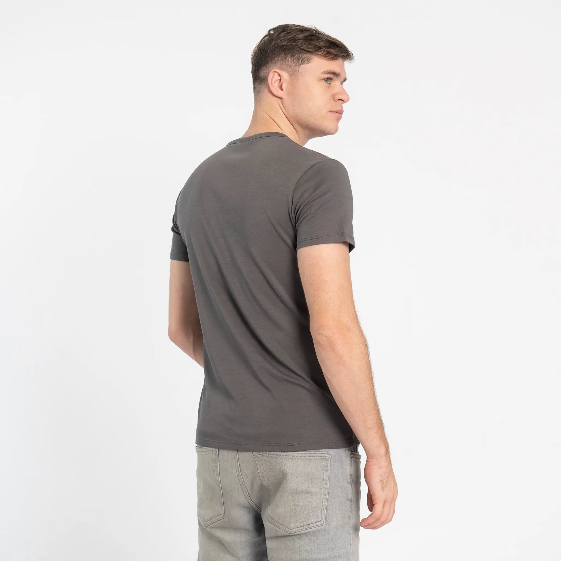 Men's Organic Pima Cotton T-Shirt color Gray