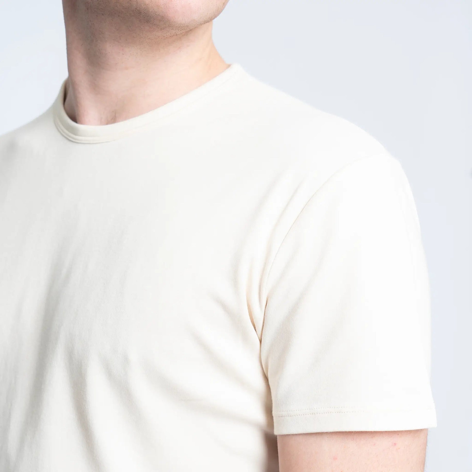 Men's Organic Pima Cotton T-Shirt color Undyed