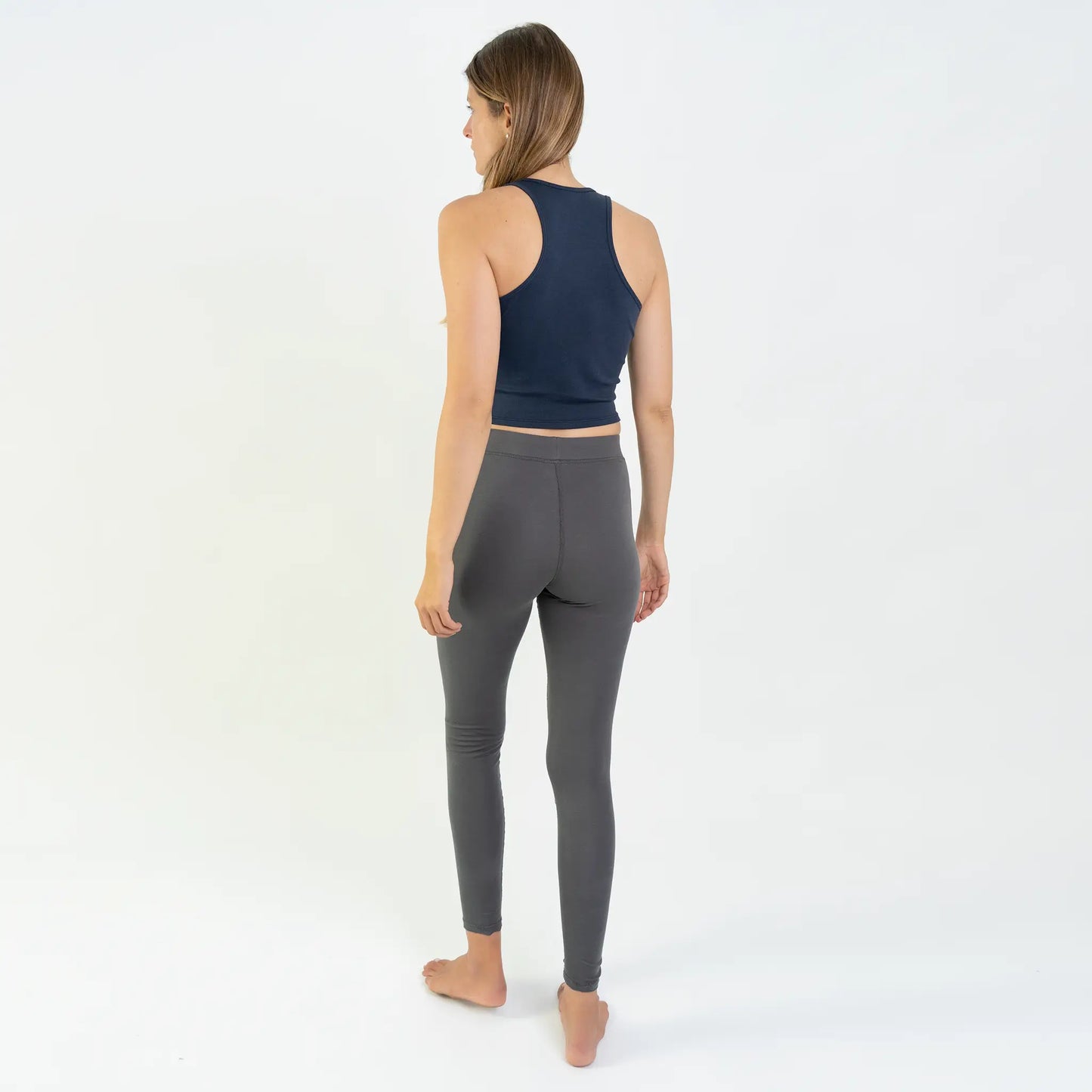 Mix 2 Pack - Women's Organic Pima Cotton Short Tank & Leggings cover
