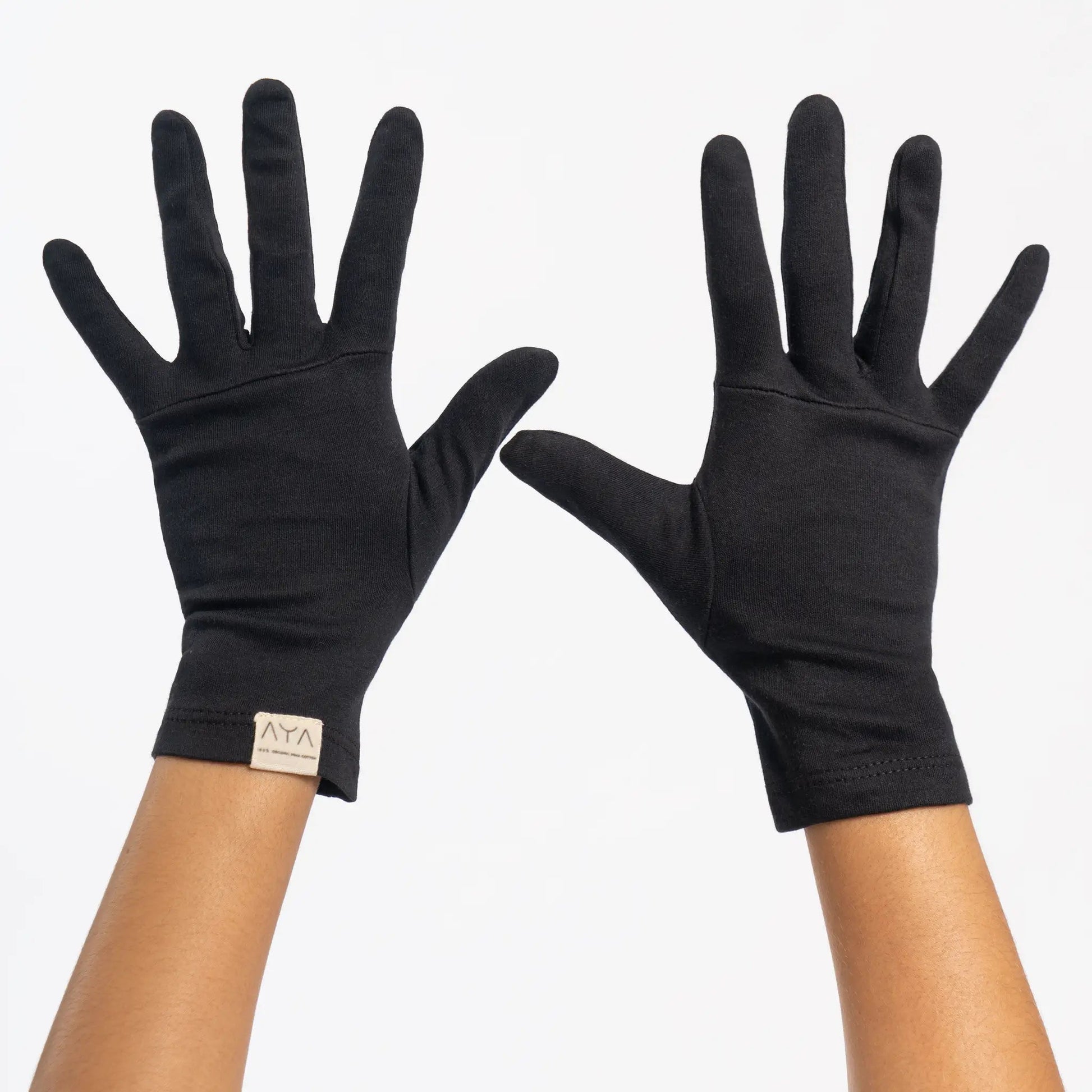 6 Pack - Unisex's Organic Pima Cotton Gloves cover