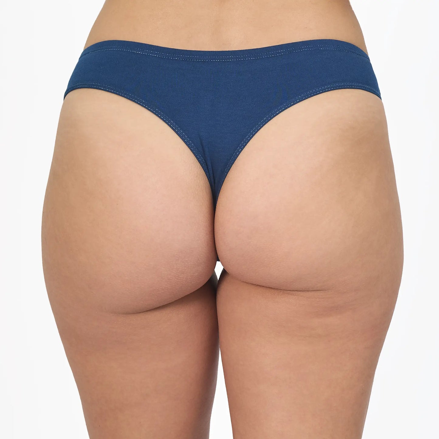 womens eco friendly thong color natural blue