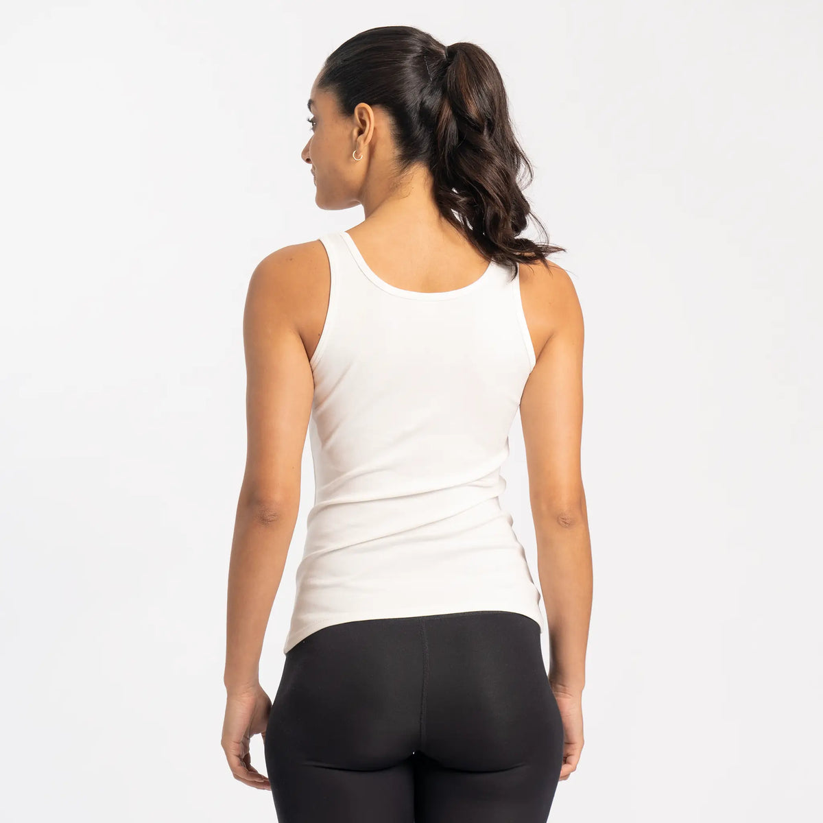 Women's Organic Pima Cotton Leggings - Plastic-Free & Natural