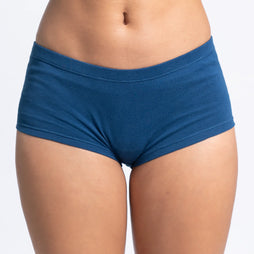 womens silky soft panties color natural blue