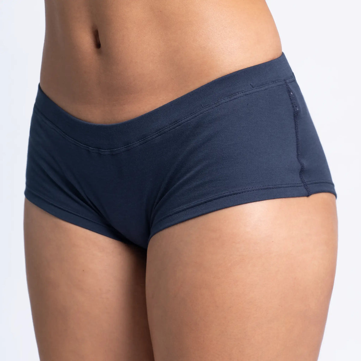 womens single origin panties color navy blue